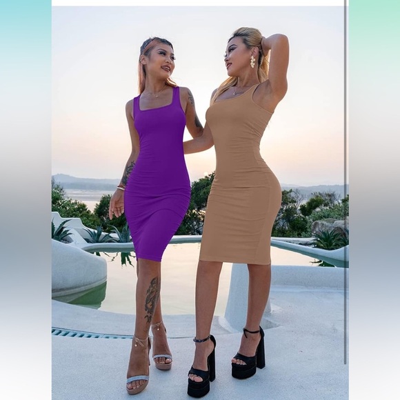 Sexy Bodycon Tank Dress 
8067 - Picture 5 of 7